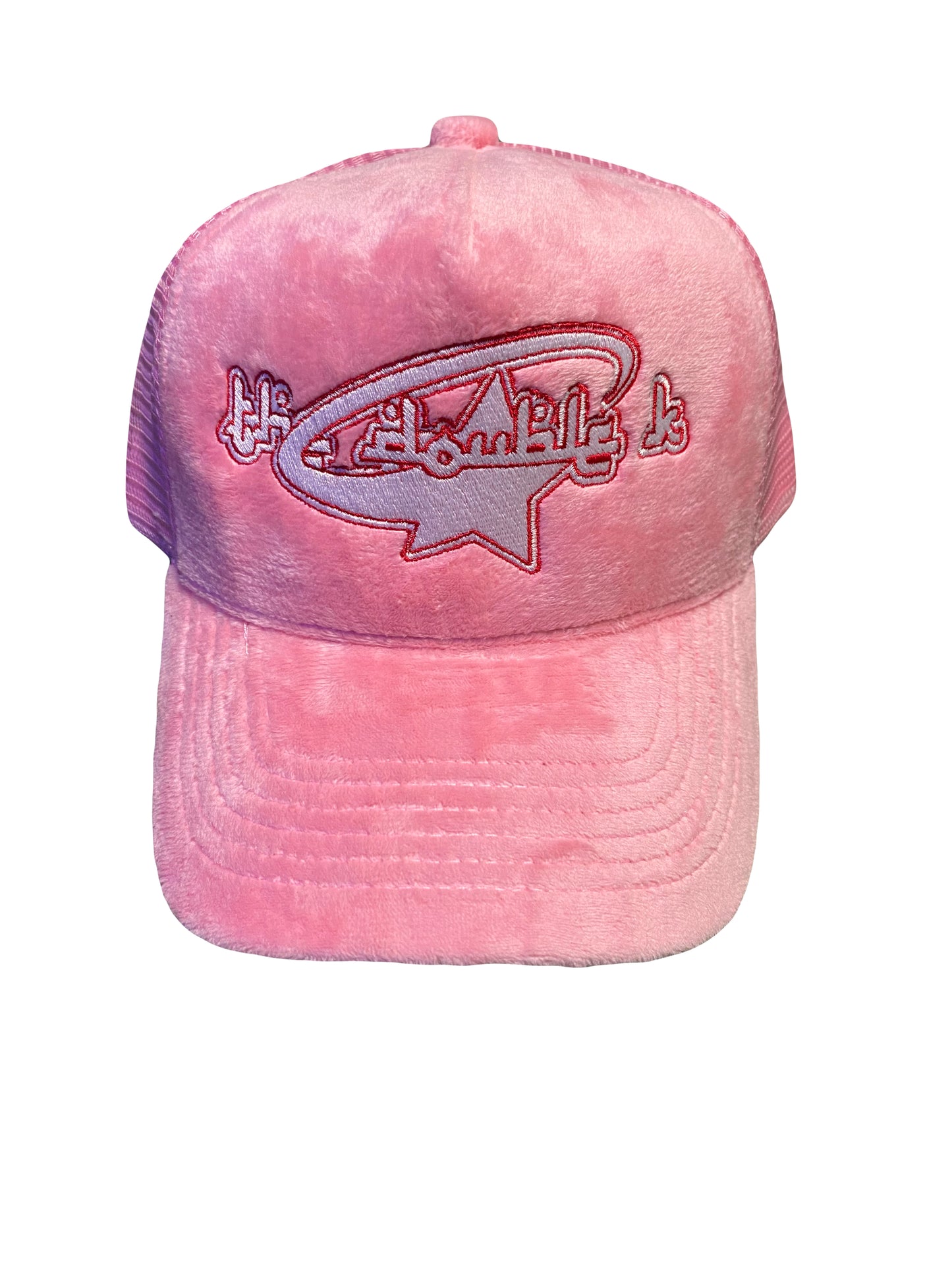 Pink Red Trucker Hat