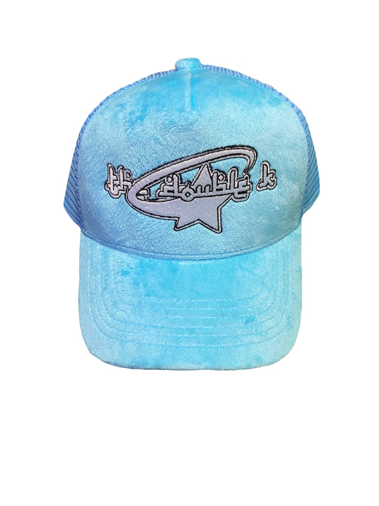 Blue Black Trucker Hat